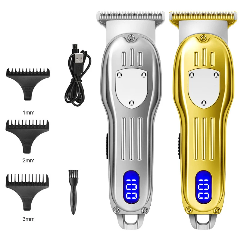2023 LCD Digital Hair Clipper Cordless Electric Shaver Hair Cutting Machine For Man Professional Barber Beard Trimmer USB
2023 LCD Digital Hair Clipper Cordless Electric Shaver Hair Cutting Machine For Man Professional Barber Beard Trimmer USB