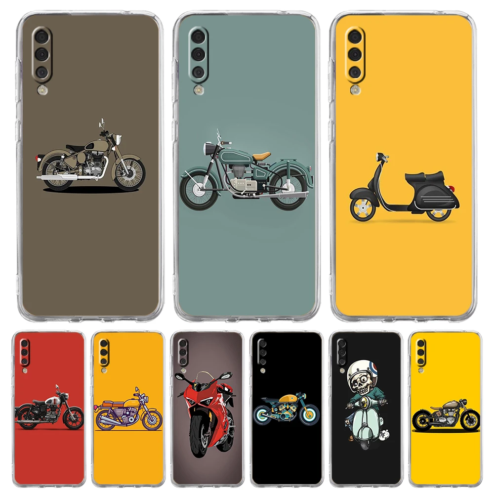 Motorcycle Transparent Phone Case for Samsung Galaxy A12 A22 A50 A70 A40 A10 A20 A30 A02 A03S A04 Cover Silicone Shell Coque Bag
Motorcycle Transparent Phone Case for Samsung Galaxy A12 A22 A50 A70 A40 A10 A20 A30 A02 A03S A04 Cover Silicone Shell Coque Bag