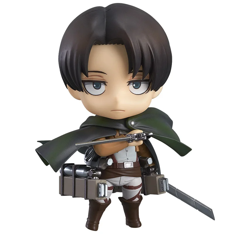 

GSC Nendoroid Animation Peripheral Movable Two-dimensional Q Version Figure 390 Levi Ackerman Toy Gift Ornament Model