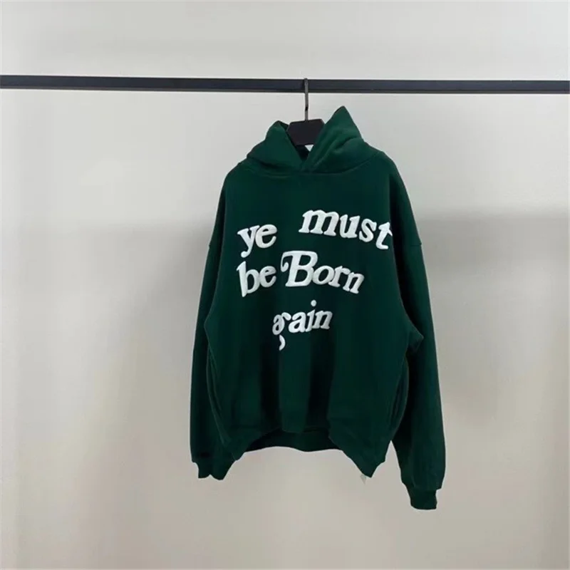 2021fw Green Ye Must Be Born Again Hoodie Kanye West Drake Sweatshirt Pullover Men Women High Quality Foam CPFM Hoodie
2021fw Green Ye Must Be Born Again Hoodie Kanye West Drake Sweatshirt Pullover Men Women High Quality Foam CPFM Hoodie
