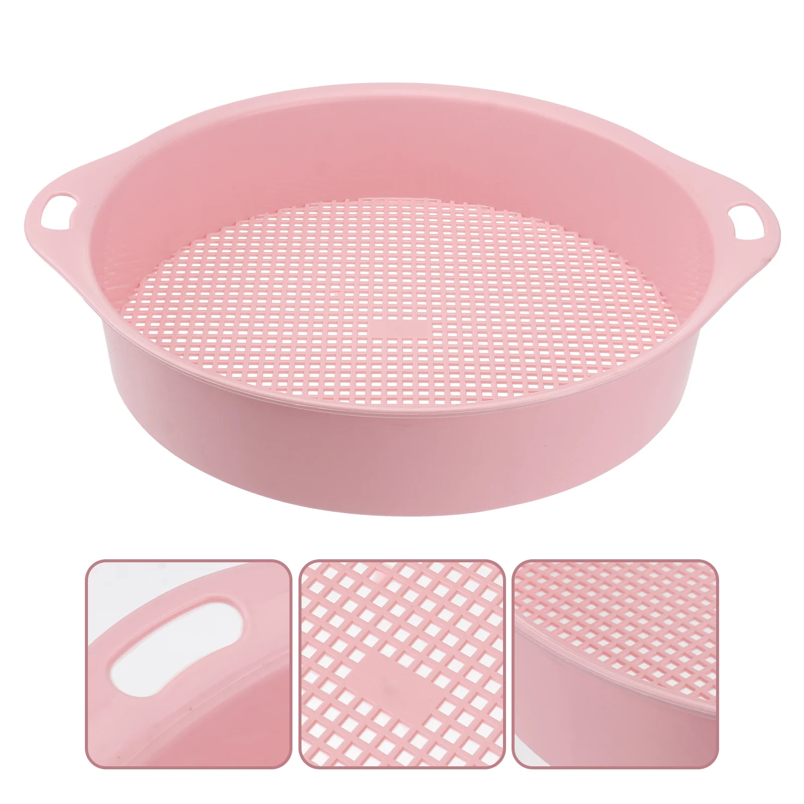 Soil Sieve Sifter Garden Pan Sand Mesh Sifting Riddle Screen Strainer Gardening Classifier Tool Sieves Handle Sets Trapping
Soil Sieve Sifter Garden Pan Sand Mesh Sifting Riddle Screen Strainer Gardening Classifier Tool Sieves Handle Sets Trapping