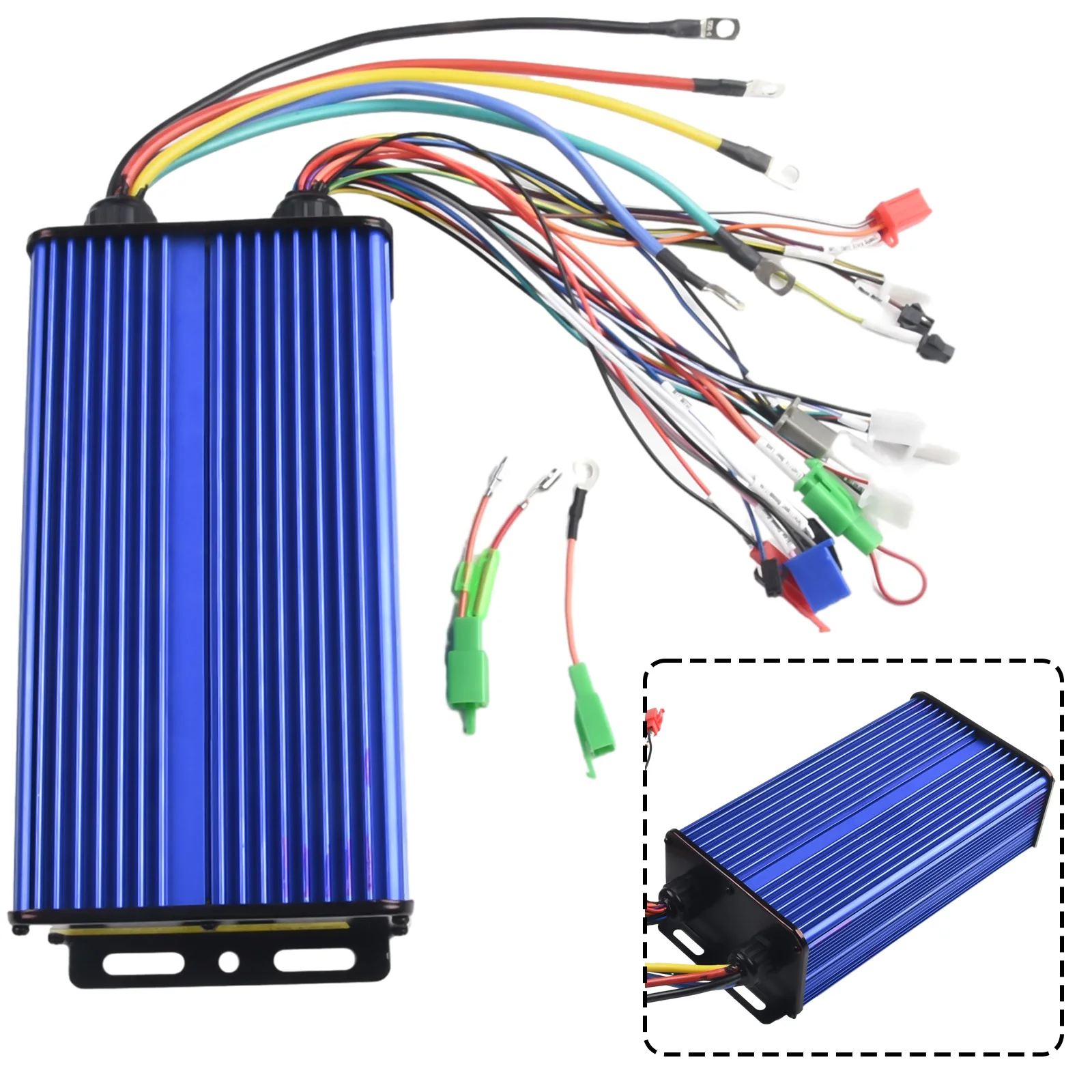Controller Hub Motor Garden Indoor 225 * 118 * 68 Mm 24mos 80A Accessories Automatic Identification Metal E-Bike
Controller Hub Motor Garden Indoor 225 * 118 * 68 Mm 24mos 80A Accessories Automatic Identification Metal E-Bike