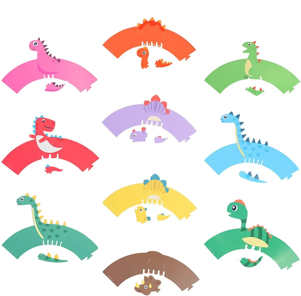 10pcs Dinosaur Cupcake Wrappers Kids Birthday Dinosaur Theme Party Cake Decoration Baby Shower Dinosaur Party Supplies
10pcs Dinosaur Cupcake Wrappers Kids Birthday Dinosaur Theme Party Cake Decoration Baby Shower Dinosaur Party Supplies