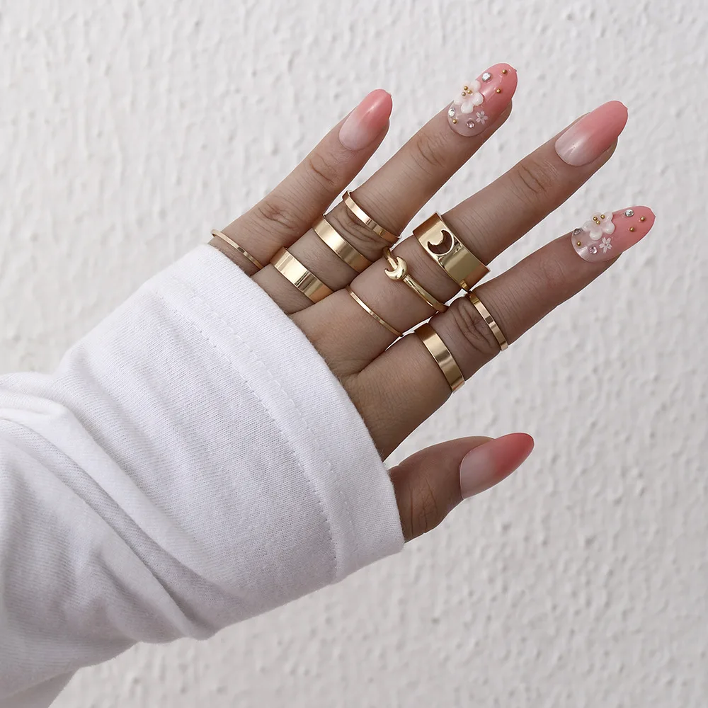 Gothic Vintage Finger Knuckle Ring Set Punk Creative Rings Women Ladies Fashion Trend Jewelry Accessories Wholesale
Gothic Vintage Finger Knuckle Ring Set Punk Creative Rings Women Ladies Fashion Trend Jewelry Accessories Wholesale