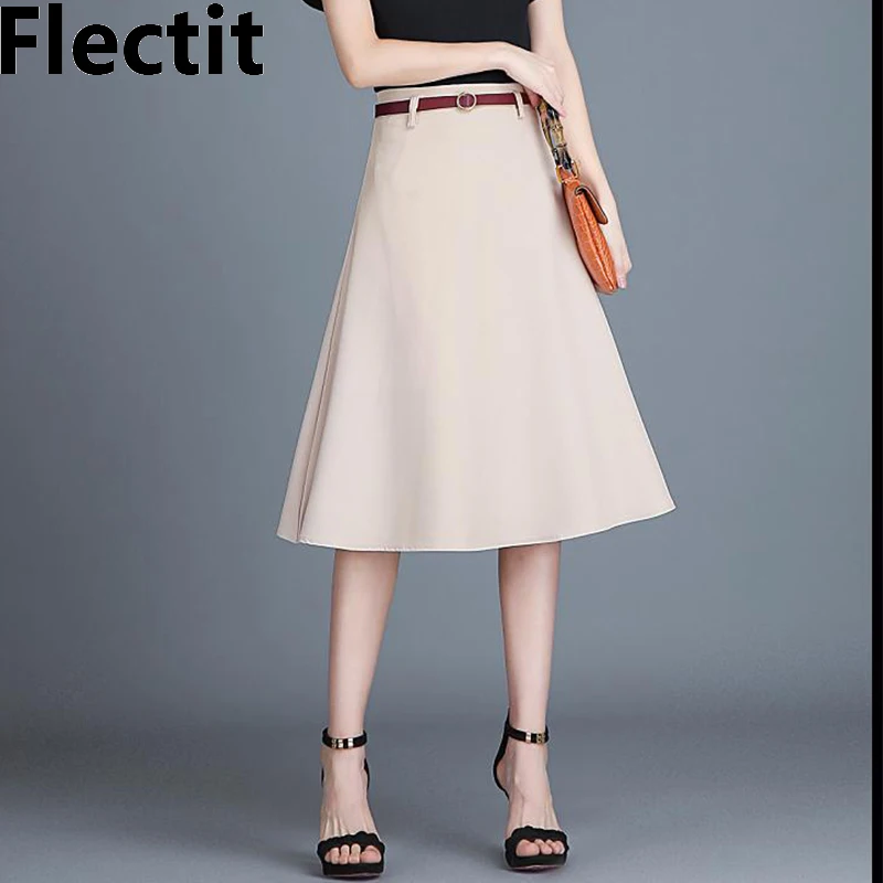 Юбка Flectit с поясом, Женская трапециевидная миди-юбка черного, бежевого цветов, Женская юбка размера плюс XXL
Юбка Flectit с поясом, Женская трапециевидная миди-юбка черного, бежевого цветов, Женская юбка размера плюс XXL