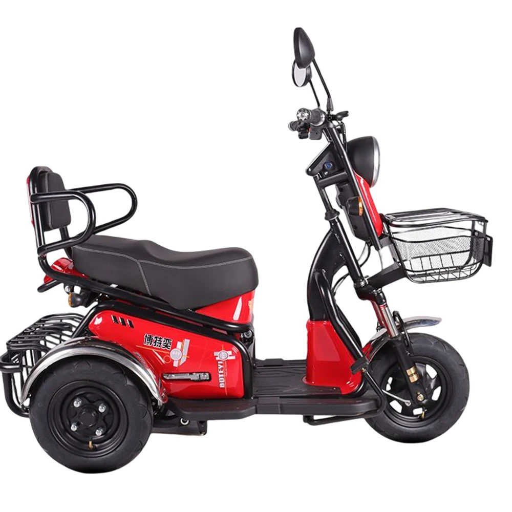 

48/60v20ah Electro-Tricycle Lithium Battery Motorcycle Household Scooter Double Shock Absorption Explosion-Proof Tyres