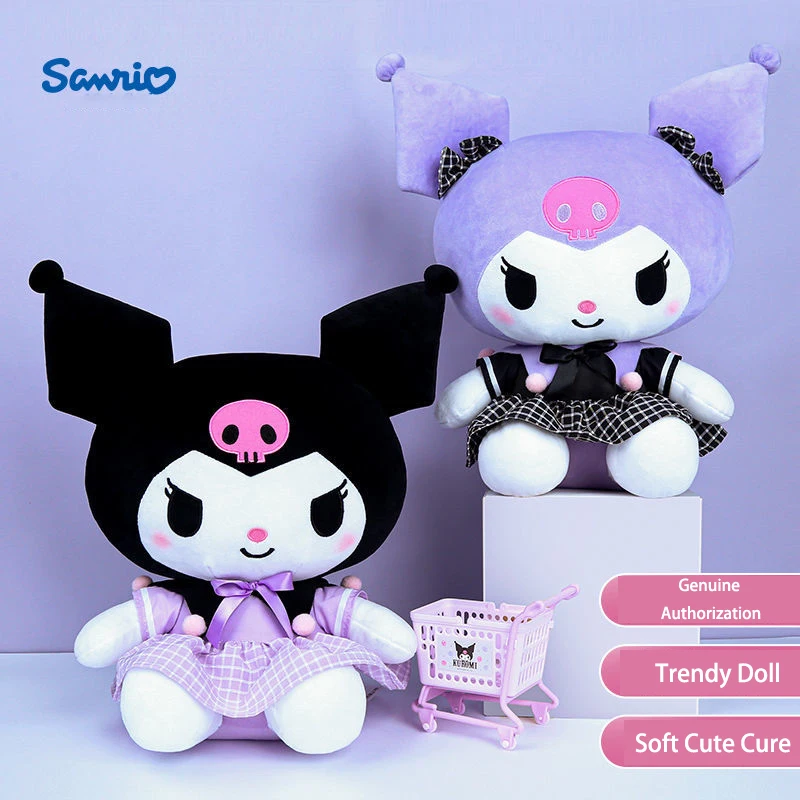 38CM Kawaii Sanrio Plush Cartoon Kuromi Purper Campus Uniform Doll Cute Soft Stuffed Appease Children Plushes Toy Gift For Girls
38CM Kawaii Sanrio Plush Cartoon Kuromi Purper Campus Uniform Doll Cute Soft Stuffed Appease Children Plushes Toy Gift For Girls