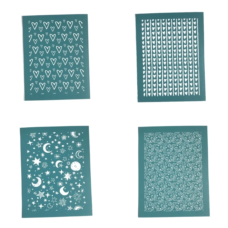 Silk Screen Stencils Love-Heart Silkscreen-Mesh-Screen Printing for DIY Painting M68E
Silk Screen Stencils Love-Heart Silkscreen-Mesh-Screen Printing for DIY Painting M68E