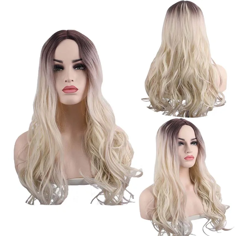 Anxin 22 Inch Long Wave Women's Natural Wig Chemical Fiber Synthetic Women's Special Wig A Golden Cosplay Casual Party Wig
Anxin 22 Inch Long Wave Women's Natural Wig Chemical Fiber Synthetic Women's Special Wig A Golden Cosplay Casual Party Wig