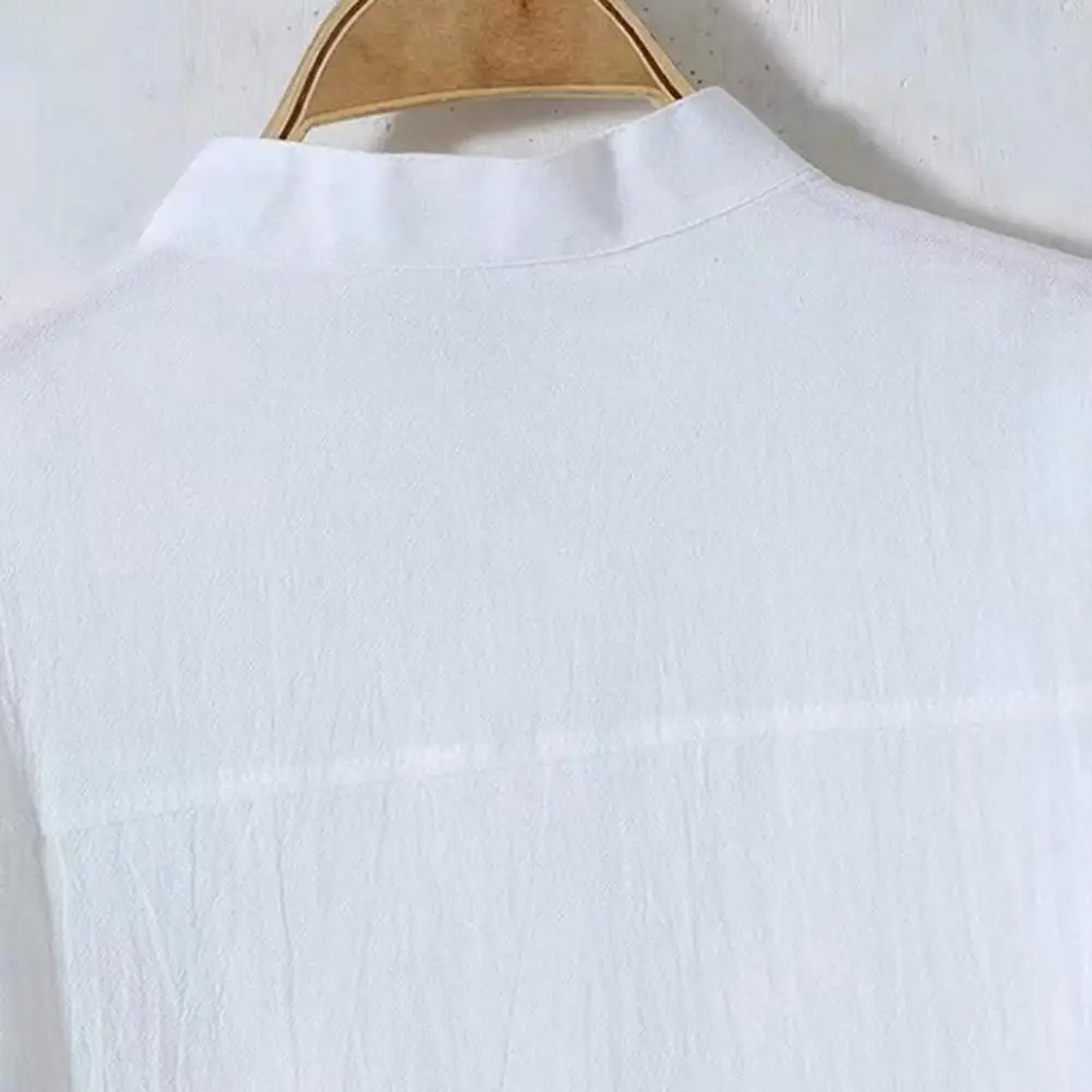 Loose Fit Men Shirt Breathable Stylish Men's Stand Collar Shirts with Patch Pockets for Casual Spring Fall Wear Men Shirt
Loose Fit Men Shirt Breathable Stylish Men's Stand Collar Shirts with Patch Pockets for Casual Spring Fall Wear Men Shirt