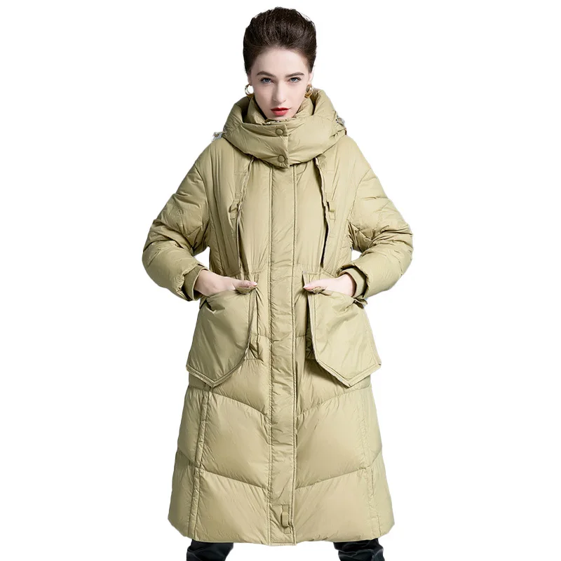 2023 New Arrival hooded down jacket for women's winter 90% white duck down cold-resistant thickened warm down coat hooded E122
2023 New Arrival hooded down jacket for women's winter 90% white duck down cold-resistant thickened warm down coat hooded E122