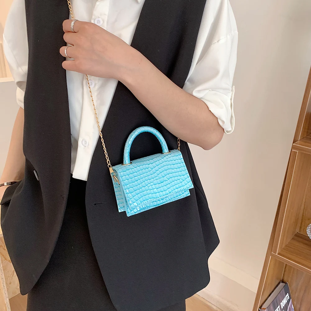 Fashion Alligator Pattern Mini Shoulder Bag for Women Leather Small Crossbody Messenger Purse Brand Handbag Female Girls Clutch
Fashion Alligator Pattern Mini Shoulder Bag for Women Leather Small Crossbody Messenger Purse Brand Handbag Female Girls Clutch