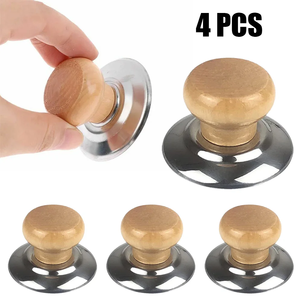 High Quality Brand New Kettles Oil Pans It Can Be Used For Frying Pans Pot Lid Knob Wood Handle 2.24 X 1.54inch
High Quality Brand New Kettles Oil Pans It Can Be Used For Frying Pans Pot Lid Knob Wood Handle 2.24 X 1.54inch