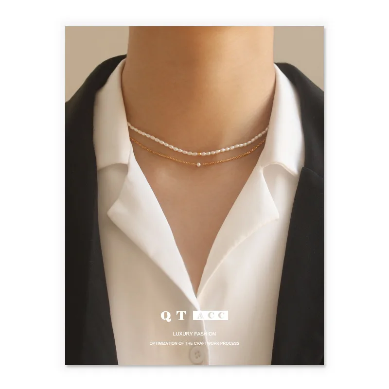 High Color Preservation Brass Electroplating Gold/Natural Pearl Simple Fashion Temperament Versatile European and American Penda
High Color Preservation Brass Electroplating Gold/Natural Pearl Simple Fashion Temperament Versatile European and American Penda