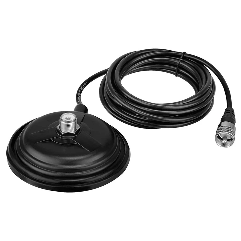 CA35 Magnetic Antenna Mount Base,Coaxial Cable UHF Male Connector, Magnetic Base With PL-259/UHF Female Connector
CA35 Magnetic Antenna Mount Base,Coaxial Cable UHF Male Connector, Magnetic Base With PL-259/UHF Female Connector