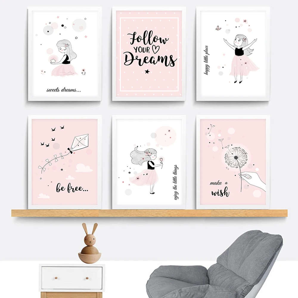 Pink Baby Girl Room Decor Nordic Kids Poster For Children Nursery Wall Art Cartoon Kite Pictures Canvas Painting Posters Prints
Pink Baby Girl Room Decor Nordic Kids Poster For Children Nursery Wall Art Cartoon Kite Pictures Canvas Painting Posters Prints