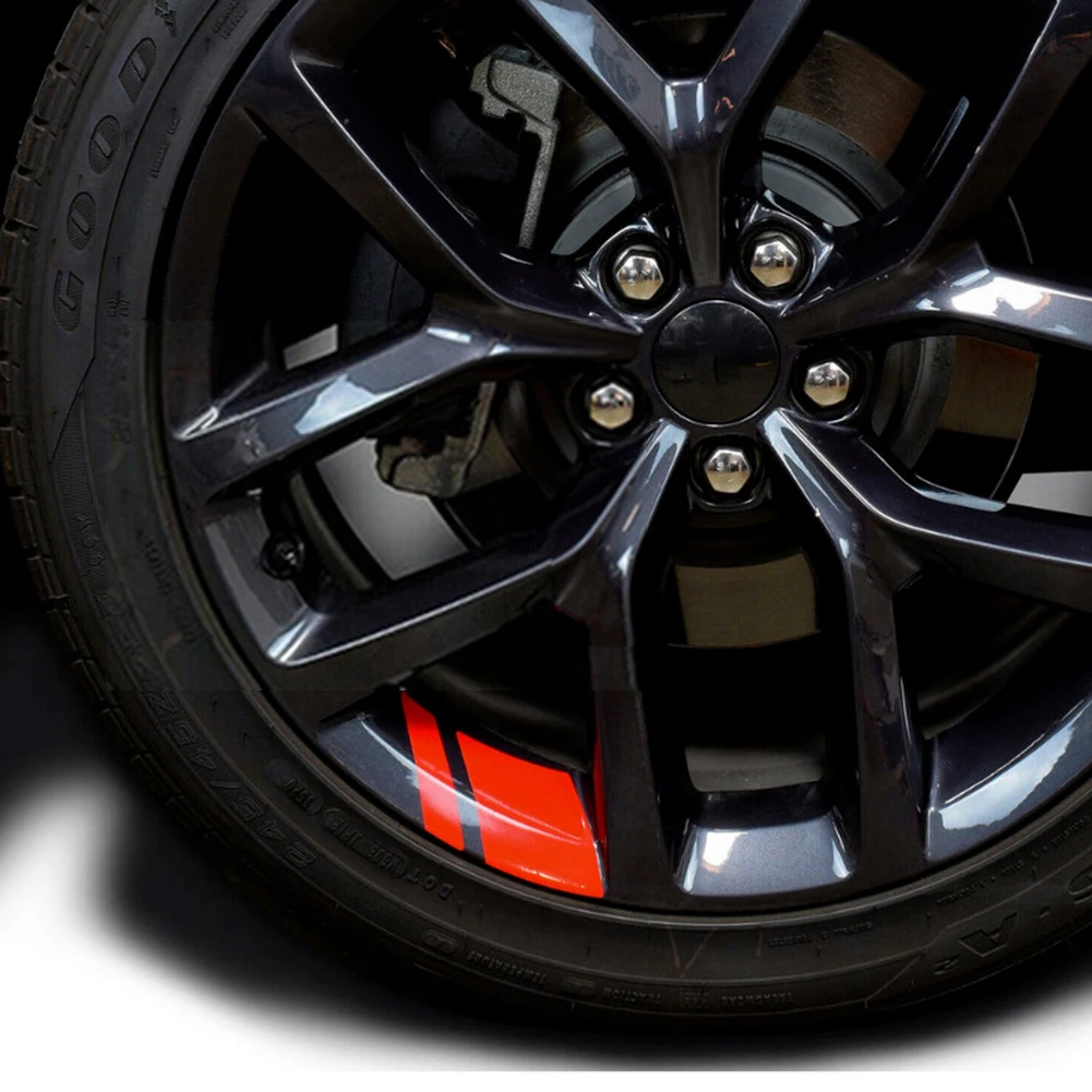 6Pcs Reflective Car Wheel Rim Decals Stripe Racing Wheel Rim Stickers Decoration styling for Size 18"-21" Wheels Car Accessories
6Pcs Reflective Car Wheel Rim Decals Stripe Racing Wheel Rim Stickers Decoration styling for Size 18"-21" Wheels Car Accessories