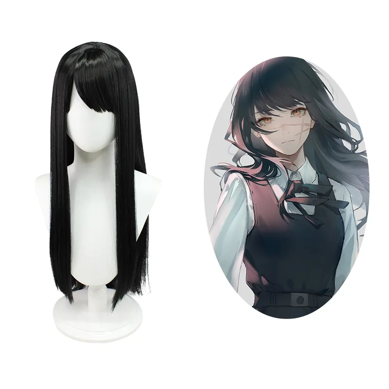 Парик для косплея Mitaka Asa из длинных черных термостойких синтетических волос, парик для Хэллоуина с цепной пилой, с шапочкой, 80 см
Парик для косплея Mitaka Asa из длинных черных термостойких синтетических волос, парик для Хэллоуина с цепной пилой, с шапочкой, 80 см