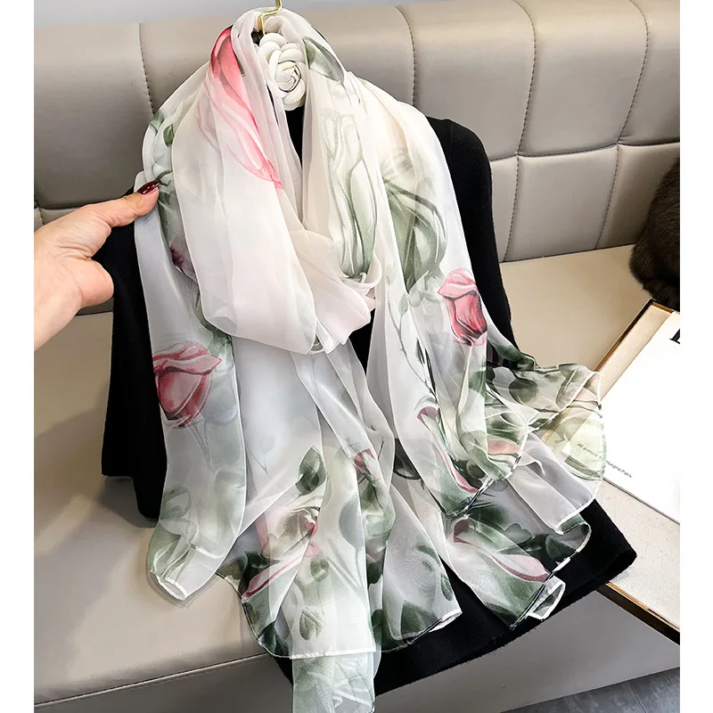 2022 Women Scarf Fashion Print Silk Scarves Shawls Wraps Female Hijabs Pashmina Foulard Bandana Neck Hijabs Long Size Scarfs
2022 Women Scarf Fashion Print Silk Scarves Shawls Wraps Female Hijabs Pashmina Foulard Bandana Neck Hijabs Long Size Scarfs