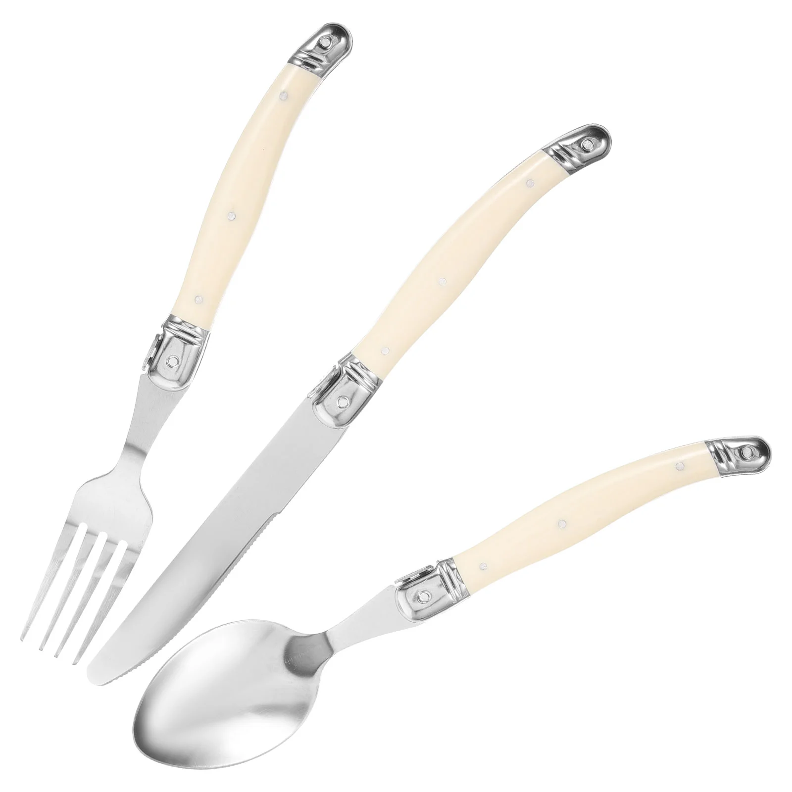 1 Set Western Flatware Stainless Steel Dinnerware Steak Fork Spoon for Home Restaurant
1 Set Western Flatware Stainless Steel Dinnerware Steak Fork Spoon for Home Restaurant