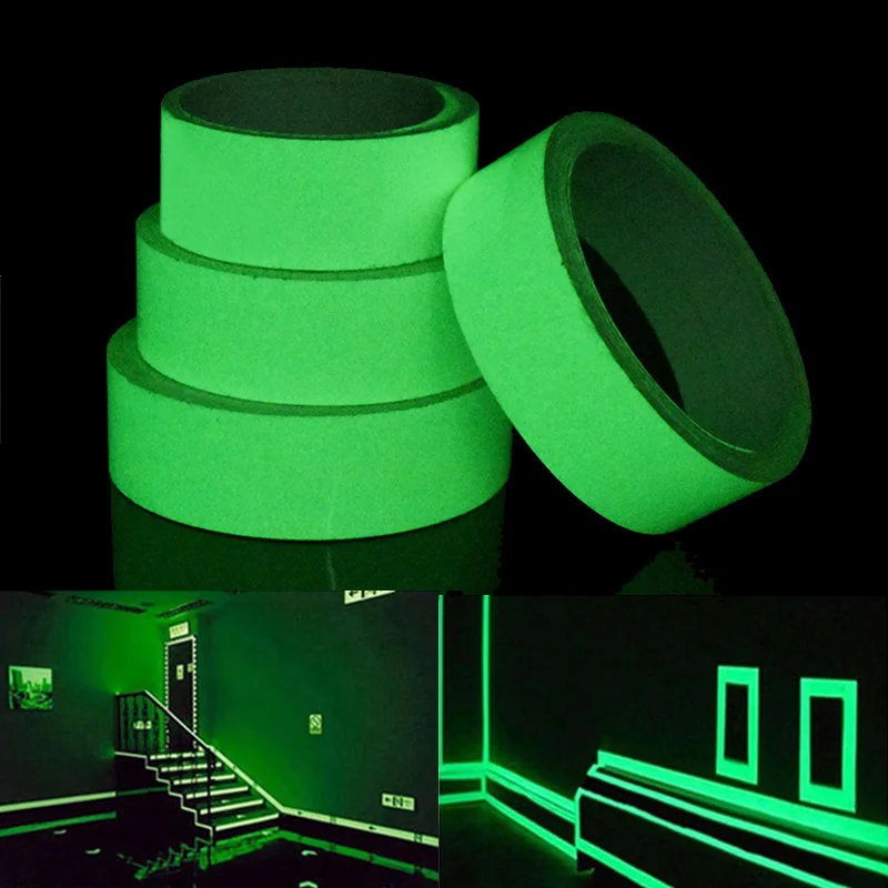 1.4-5m Green Luminous Pvc Tape Self-adhesive Warning Tape Sticker Bar Cafe Stage Decoration Home Switch Sticker Stair Decoration
1.4-5m Green Luminous Pvc Tape Self-adhesive Warning Tape Sticker Bar Cafe Stage Decoration Home Switch Sticker Stair Decoration