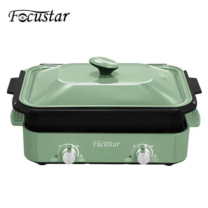 Multi-functional Cooking Pot 4L Split Electric Hot Pot One Pot Electric Barbecue Oven
Multi-functional Cooking Pot 4L Split Electric Hot Pot One Pot Electric Barbecue Oven