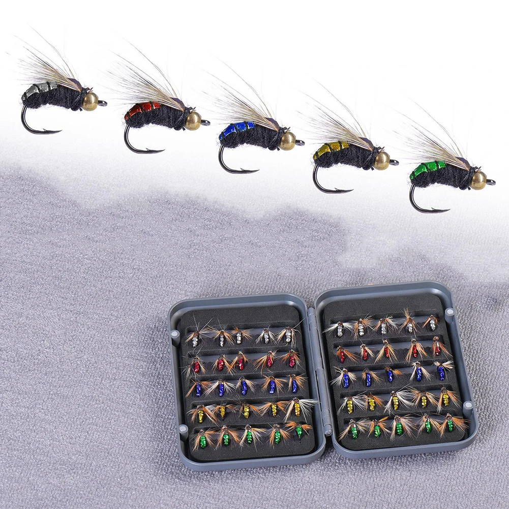 50x Simulation Fly Bee Bait Fly Fishing Hook Insect Fly Fishing Lure Bait Fishing Equipments Accessories Fishing
50x Simulation Fly Bee Bait Fly Fishing Hook Insect Fly Fishing Lure Bait Fishing Equipments Accessories Fishing
