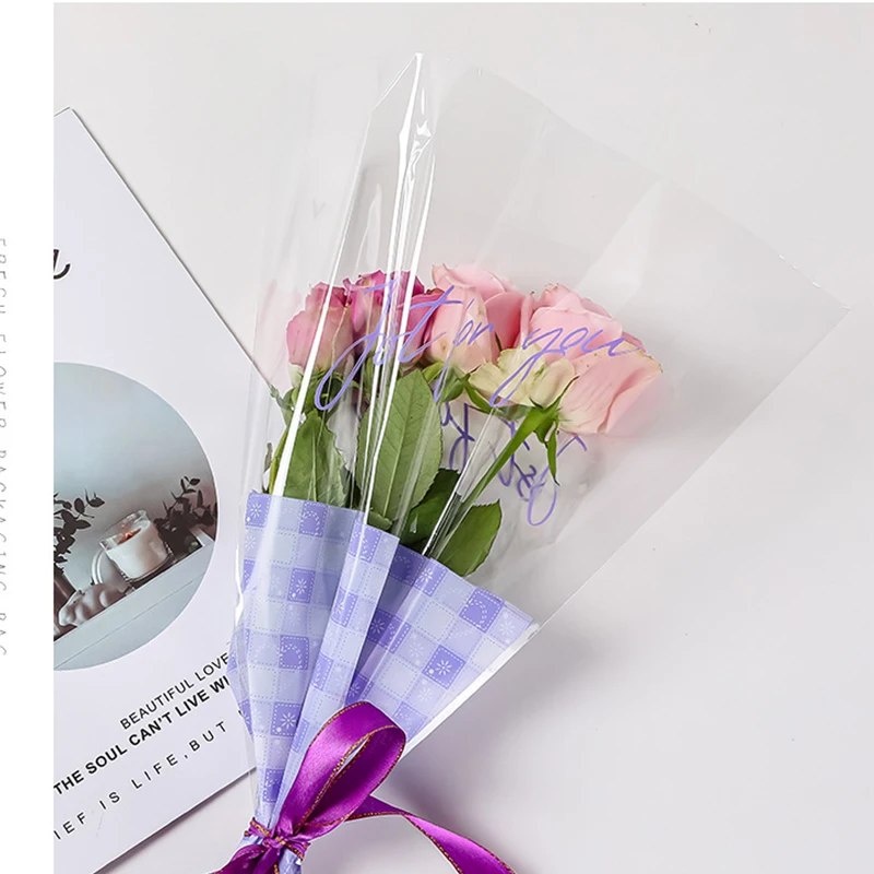 30pcs Wrapping Paper Bag For Bouquet Rose Flowers Transparent Poly Gifts Packaging For Valentine's day Party Florist Supplies
30pcs Wrapping Paper Bag For Bouquet Rose Flowers Transparent Poly Gifts Packaging For Valentine's day Party Florist Supplies