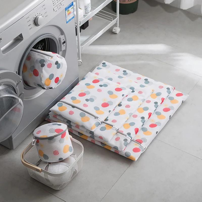 6 Size Mesh Laundry Bag Polyester Laundry Wash Bags Coarse Net Laundry Basket Laundry Bags for Washing Machines Mesh Bra Bag
6 Size Mesh Laundry Bag Polyester Laundry Wash Bags Coarse Net Laundry Basket Laundry Bags for Washing Machines Mesh Bra Bag