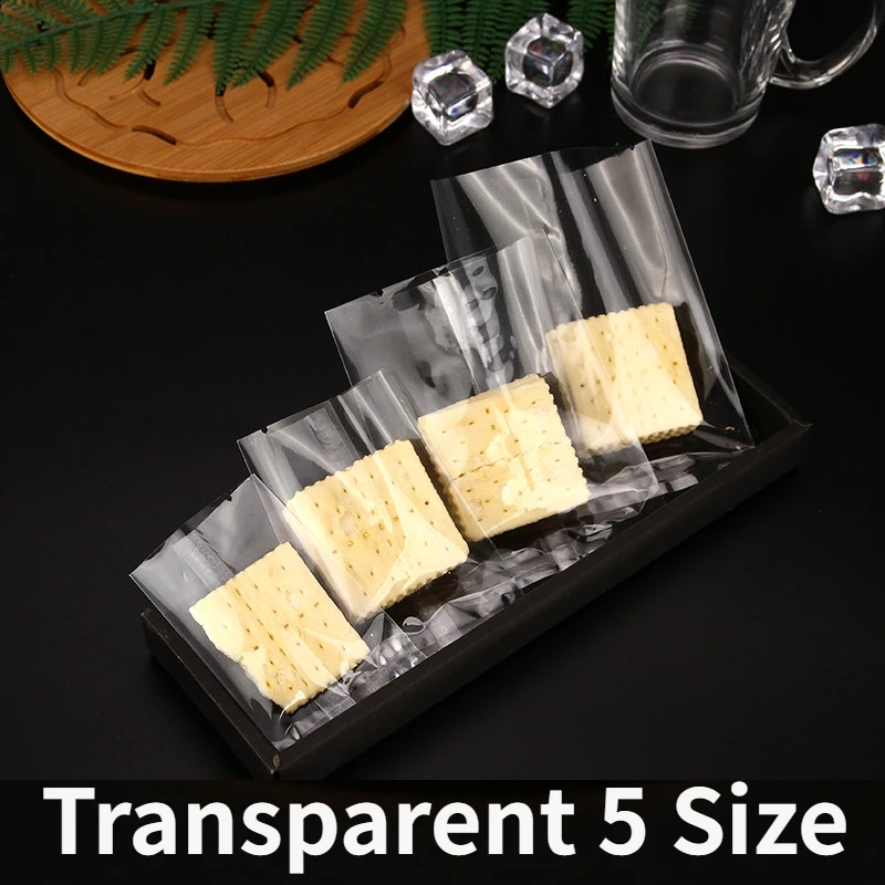 100Pcs Transparent Machine Seal Bags Clear Food Biscuit DIY Baking Cake Bag Decoration Gift Cookie Packing Flat Plastic Bags
100Pcs Transparent Machine Seal Bags Clear Food Biscuit DIY Baking Cake Bag Decoration Gift Cookie Packing Flat Plastic Bags