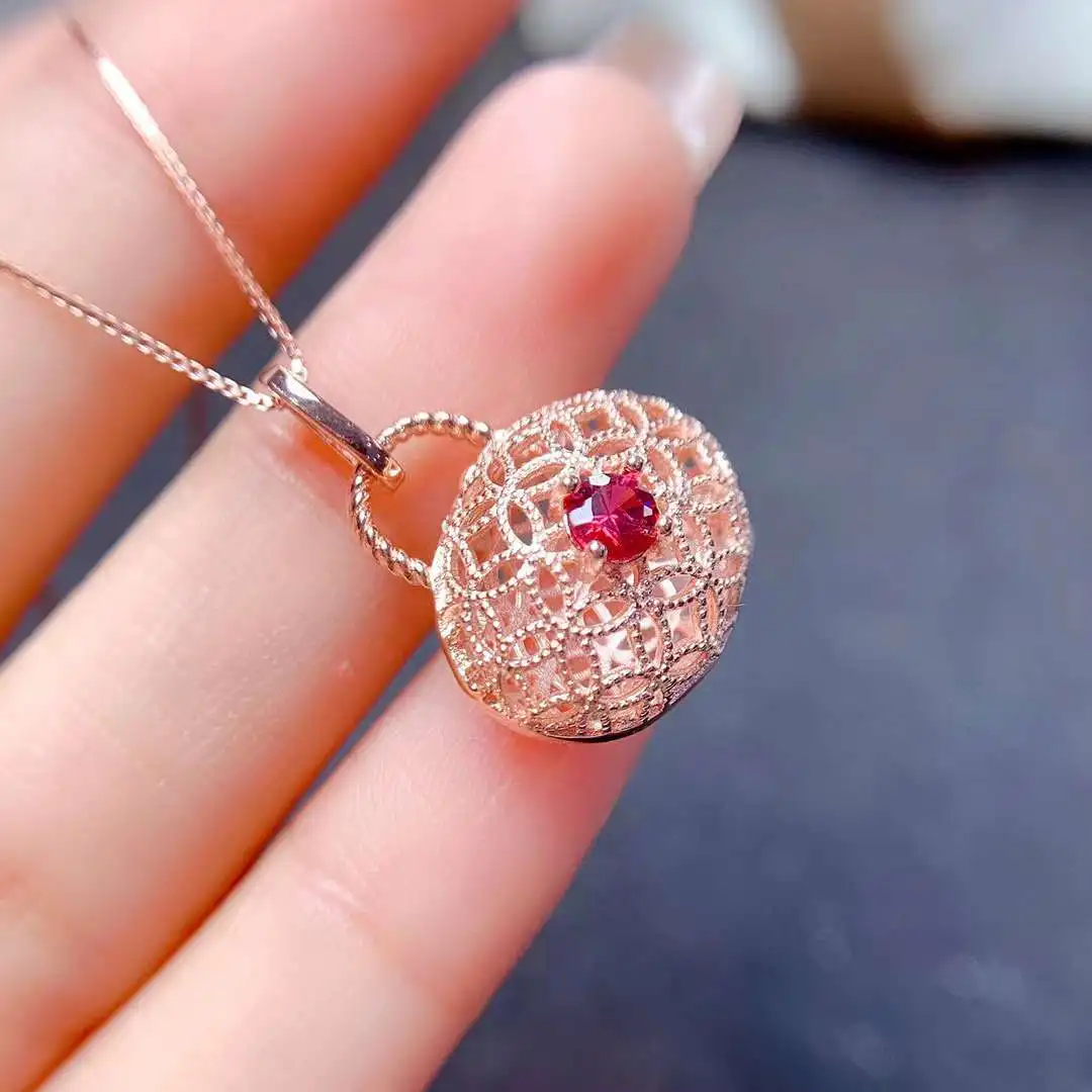 grace Get rich wallet natural red garnet pendant S925 silver Natural gemstone Pendant Necklace women girl party gift jewelry
grace Get rich wallet natural red garnet pendant S925 silver Natural gemstone Pendant Necklace women girl party gift jewelry