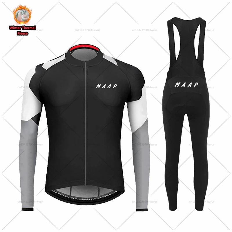 2023 MAAP Winter Thermal Fleece Cycling Clothing sets Men Long Sleeves Jerseys Road Bike uniform MTB Bicycle Shirts Riding Pants
2023 MAAP Winter Thermal Fleece Cycling Clothing sets Men Long Sleeves Jerseys Road Bike uniform MTB Bicycle Shirts Riding Pants