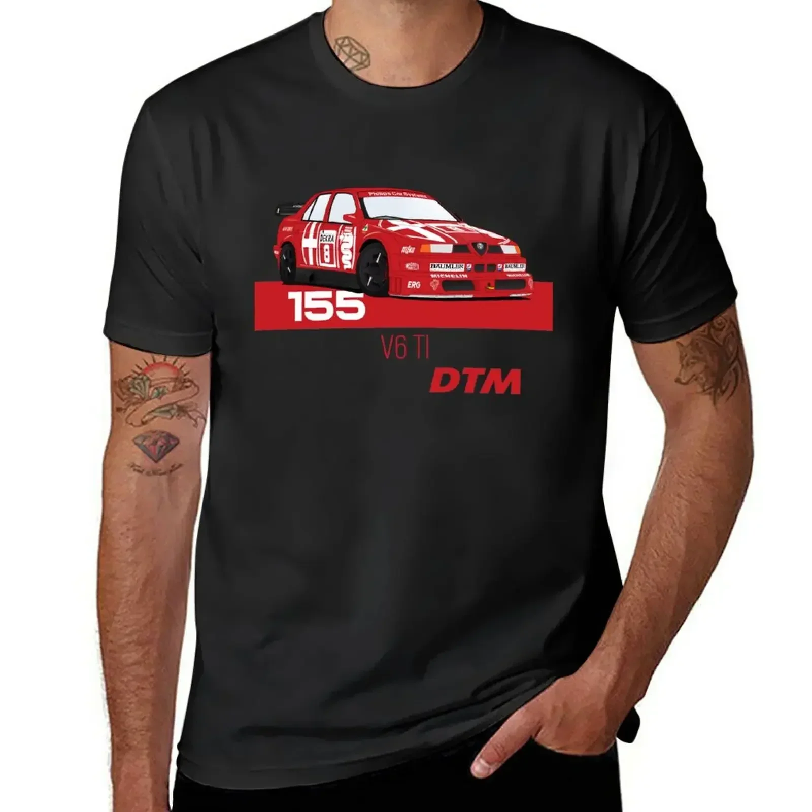 Новое поступление 155 V6 Ti футболка DTM великолепный дизайн на заказ футболки для