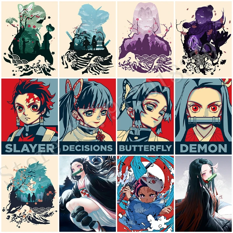 Demon Slayer 5D Diy Diamond Painting Kit Japanese Anime Mosaic Diamond Embroidery Cross Stitch Rhinestone Nursery Art Home Decor
Demon Slayer 5D Diy Diamond Painting Kit Japanese Anime Mosaic Diamond Embroidery Cross Stitch Rhinestone Nursery Art Home Decor