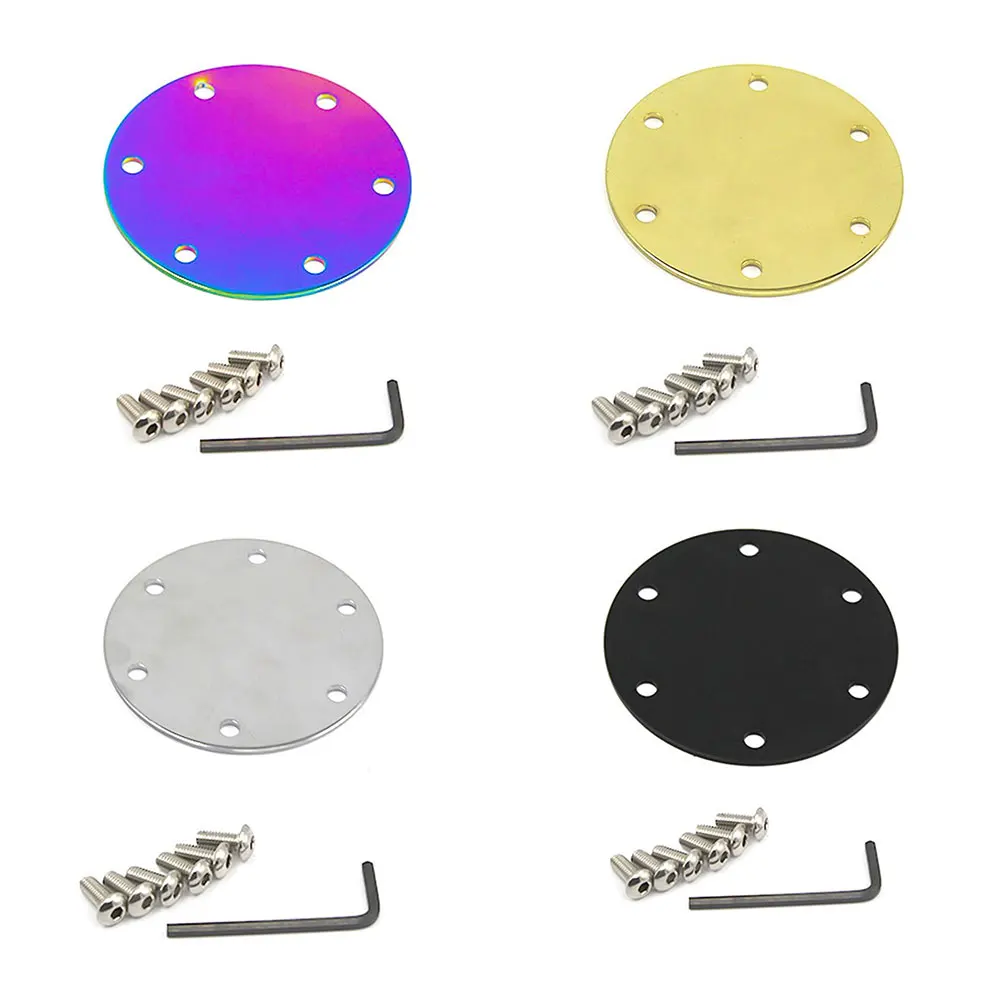 1Set Universal Steering Wheel Horn Cover Button Delete Plate Cover 6 Hole Aluminum High Quality Interior Car Truck Accessories
1Set Universal Steering Wheel Horn Cover Button Delete Plate Cover 6 Hole Aluminum High Quality Interior Car Truck Accessories
