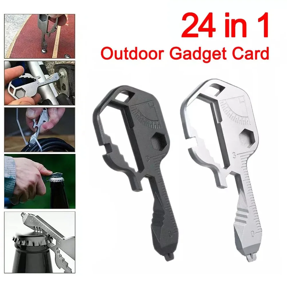 24 in 1 Outdoor Multifunction Pocket Tools Camping Hiking EDC Survival Tool Stainless Steel Knife Opener
24 in 1 Outdoor Multifunction Pocket Tools Camping Hiking EDC Survival Tool Stainless Steel Knife Opener