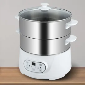Smart Electric Steamer Boilers Multi Function Stainless Steel Dumpling Steamer Pot Thermomix Vaporera Cookware Kitchen Cookware
Smart Electric Steamer Boilers Multi Function Stainless Steel Dumpling Steamer Pot Thermomix Vaporera Cookware Kitchen Cookware