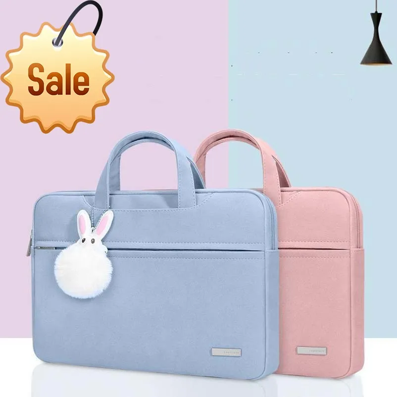Women Laptop Bag 11-15.6 Inch Add Small Bag Storage Bag Bunny Pendant Female Student Office Bag Handbag Laptop Bag
Women Laptop Bag 11-15.6 Inch Add Small Bag Storage Bag Bunny Pendant Female Student Office Bag Handbag Laptop Bag