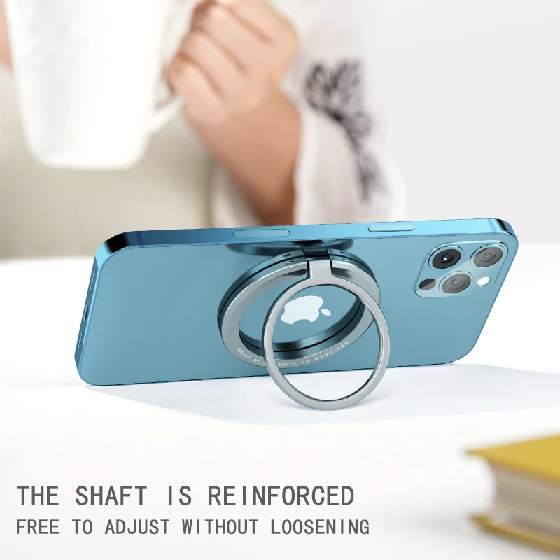 Magnetic IPhone Ring Aluminum Metal Stand Holder For iPhone 14 13 12 Pro Max Removable Mobile Phone Compatible MagSafe Kickstand
Magnetic IPhone Ring Aluminum Metal Stand Holder For iPhone 14 13 12 Pro Max Removable Mobile Phone Compatible MagSafe Kickstand