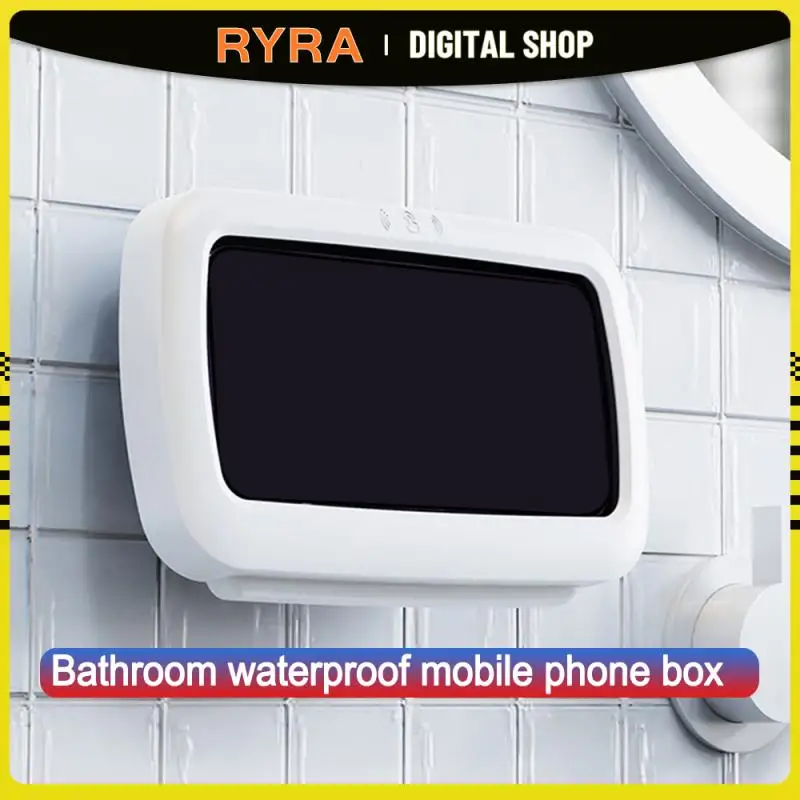RYRA Phone Holder Bathroom Waterproof Home Wall Phone Case Stand Box Self-adhesive Touch Screen Phone Box Shower Sealing Storage
RYRA Phone Holder Bathroom Waterproof Home Wall Phone Case Stand Box Self-adhesive Touch Screen Phone Box Shower Sealing Storage