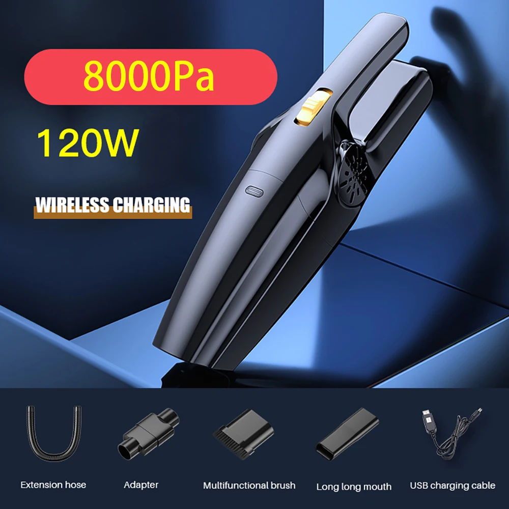 Mini Cordless Vacuum Cleaner 6500PA Portable Handheld Vacuum Cleaning Powerful Cyclone Suction Car Wireless Vacuum Cleaner
Mini Cordless Vacuum Cleaner 6500PA Portable Handheld Vacuum Cleaning Powerful Cyclone Suction Car Wireless Vacuum Cleaner