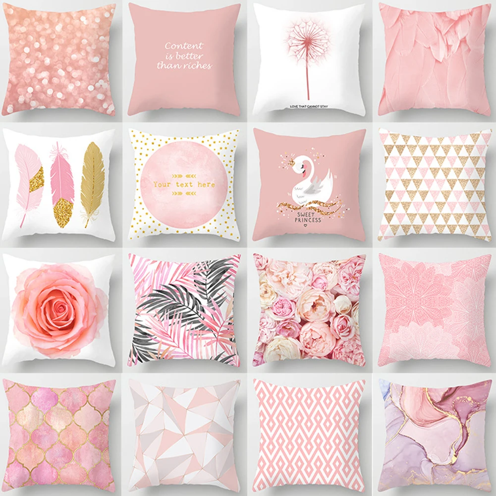 Pink Feather Pillowcase Decorative Sofa Cushion Case Bed Pillow Cover Valentines Day Gift Wedding Home Decor Car Cushion Cover
Pink Feather Pillowcase Decorative Sofa Cushion Case Bed Pillow Cover Valentines Day Gift Wedding Home Decor Car Cushion Cover