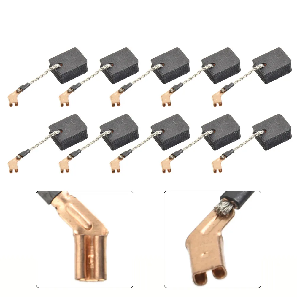 10PCS Carbon Brushes 6.5mmx12mmx14mm Carbon Copper For N421362 DWE4217 DWE4238 Power Tool Replacement Accessories High Quality
10PCS Carbon Brushes 6.5mmx12mmx14mm Carbon Copper For N421362 DWE4217 DWE4238 Power Tool Replacement Accessories High Quality