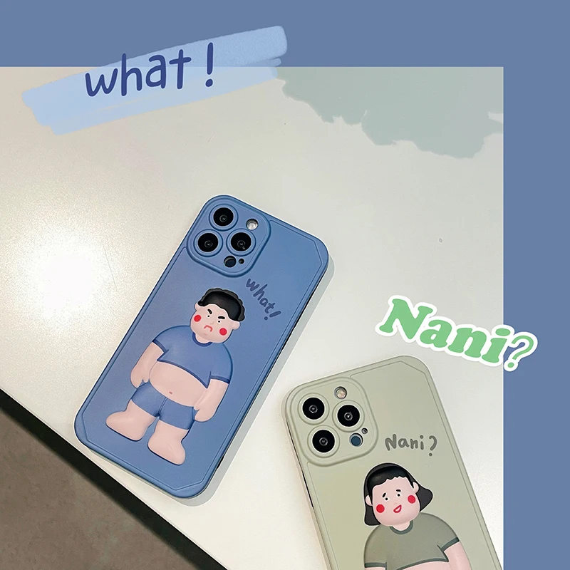 Personalized spoof expression 3D otaku fat girl IMD case for iPhone 11 12 13pro Max
Personalized spoof expression 3D otaku fat girl IMD case for iPhone 11 12 13pro Max