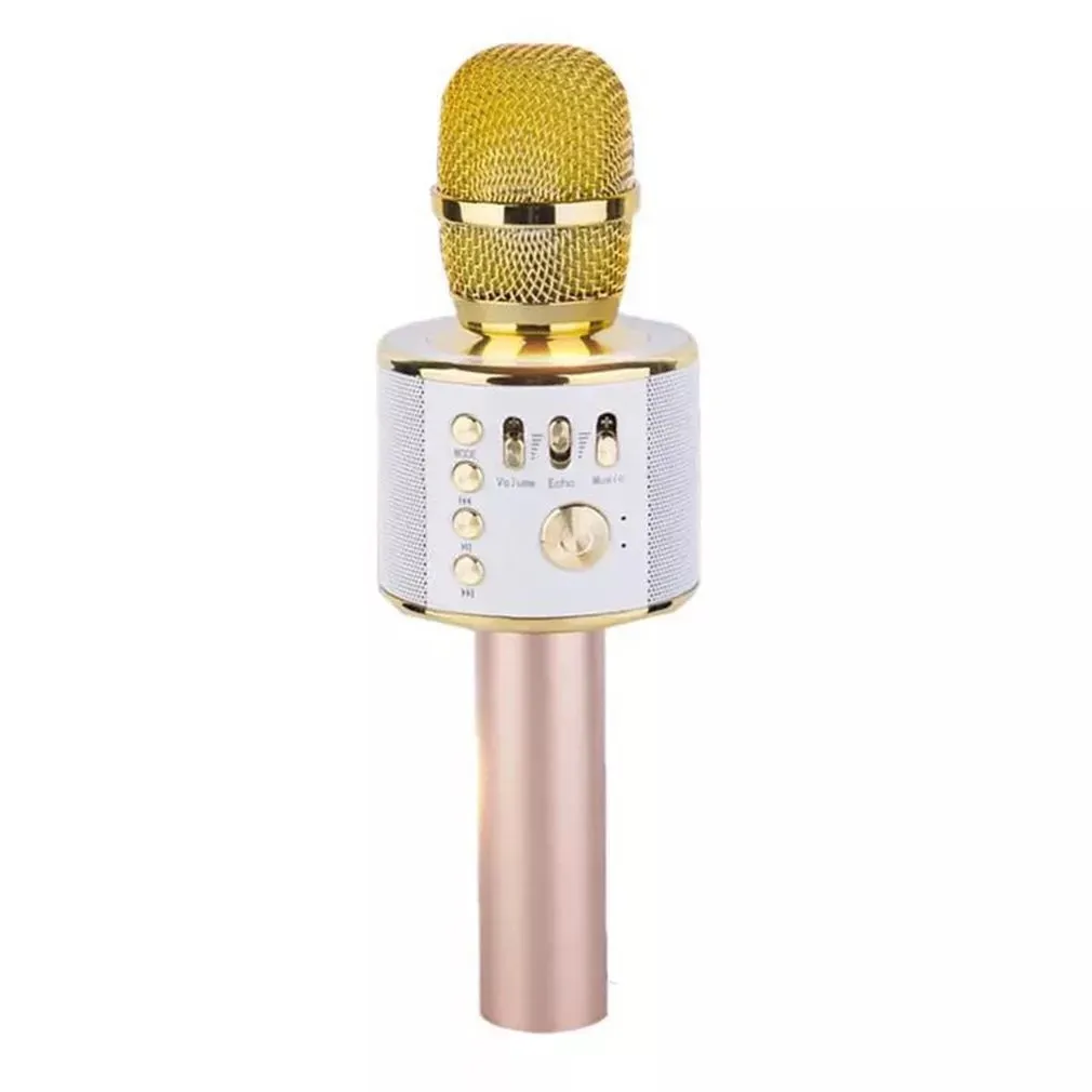 Portable Bluetooth-compatible Karaoke Microphone Wireless Professional Speaker Home KTV Handheld Microphone Gifts for kids Best
Portable Bluetooth-compatible Karaoke Microphone Wireless Professional Speaker Home KTV Handheld Microphone Gifts for kids Best