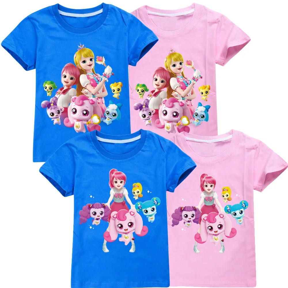 캐치! 티니핑 Prints Children T-shirts 매우 귀엽다 Fashion Summer Short Sleeve Tshirt 티니핑 Hot Sale Kids Tini Ping Casual Streetwear Clothes
캐치! 티니핑 Prints Children T-shirts 매우 귀엽다 Fashion Summer Short Sleeve Tshirt 티니핑 Hot Sale Kids Tini Ping Casual Streetwear Clothes