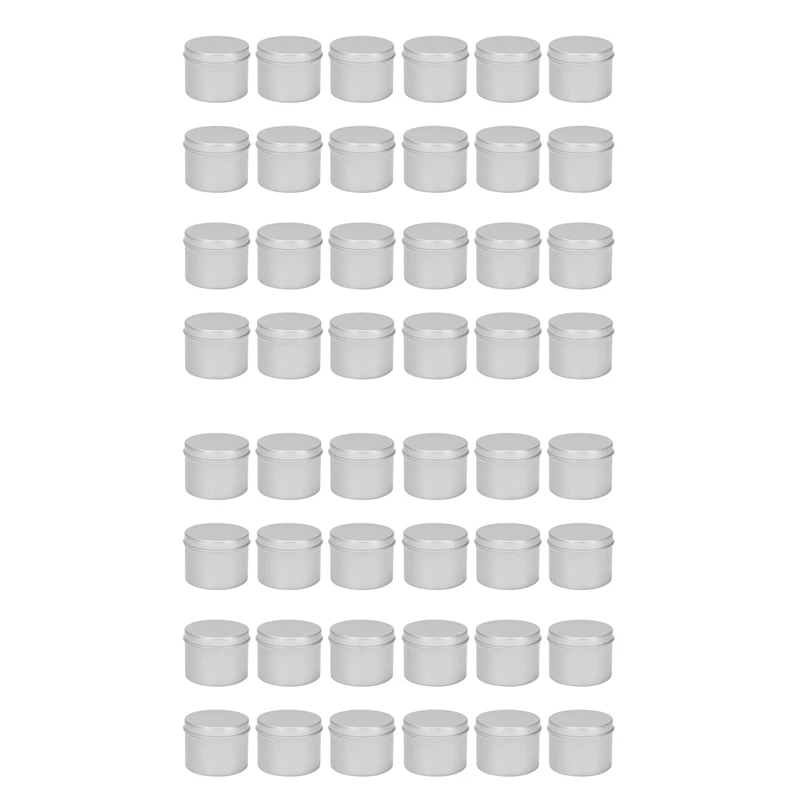 48 Pack Round Metal Tins Box Candle Tin Black Aluminum Jar Storage Empty Pot Plain Cans Cream Cosmetic Container
48 Pack Round Metal Tins Box Candle Tin Black Aluminum Jar Storage Empty Pot Plain Cans Cream Cosmetic Container