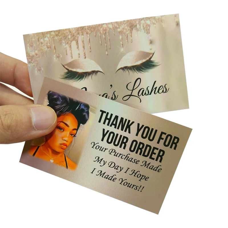 Hot Cheap Custom Design Logo Colorful Glitter Eyelash Lashes Series Logo Paper Business Thank You Business Card Printing
Hot Cheap Custom Design Logo Colorful Glitter Eyelash Lashes Series Logo Paper Business Thank You Business Card Printing