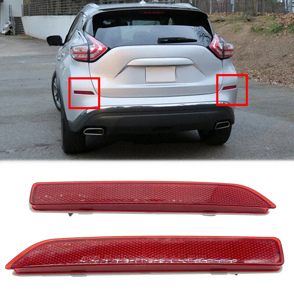 2pcs/Pair Rear Bumper Reflector Light Left Right For Nissan For Sentra Murano 2020-2022 Brake Lamp Stop Signal Lamp Accessories
2pcs/Pair Rear Bumper Reflector Light Left Right For Nissan For Sentra Murano 2020-2022 Brake Lamp Stop Signal Lamp Accessories