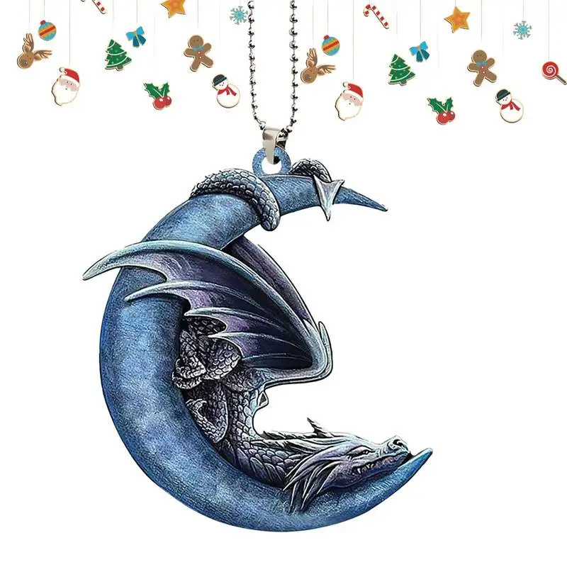 Blue Dragon Moon Flat Pendant Christmas Interior Hanging Ornament Acrylic Hanging Decoration Interior Ornaments Christmas Tree
Blue Dragon Moon Flat Pendant Christmas Interior Hanging Ornament Acrylic Hanging Decoration Interior Ornaments Christmas Tree
